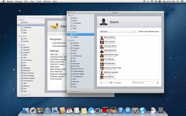 Tags: OS X 10.8 Mountain Lion , OS X Server