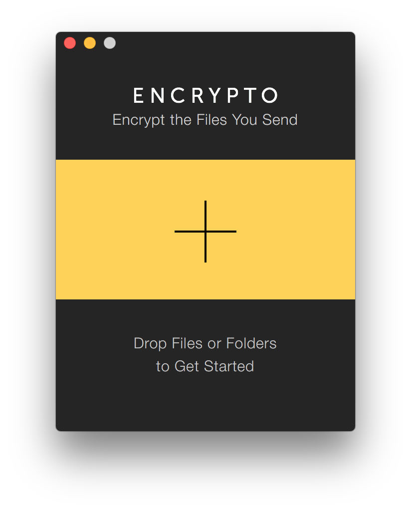 opening an encrypto file