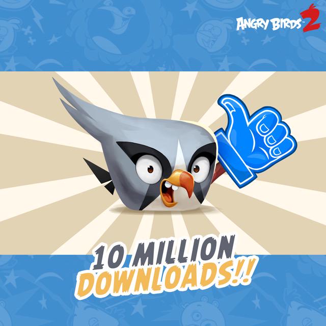 Angry Birds 2 10 milioni