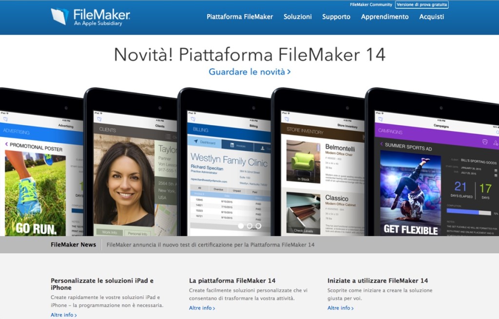 filemaker sito 1200