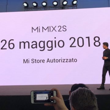 Xiaomi Mi Mix 2s debutta ufficialmente in Italia, presentato a Milano