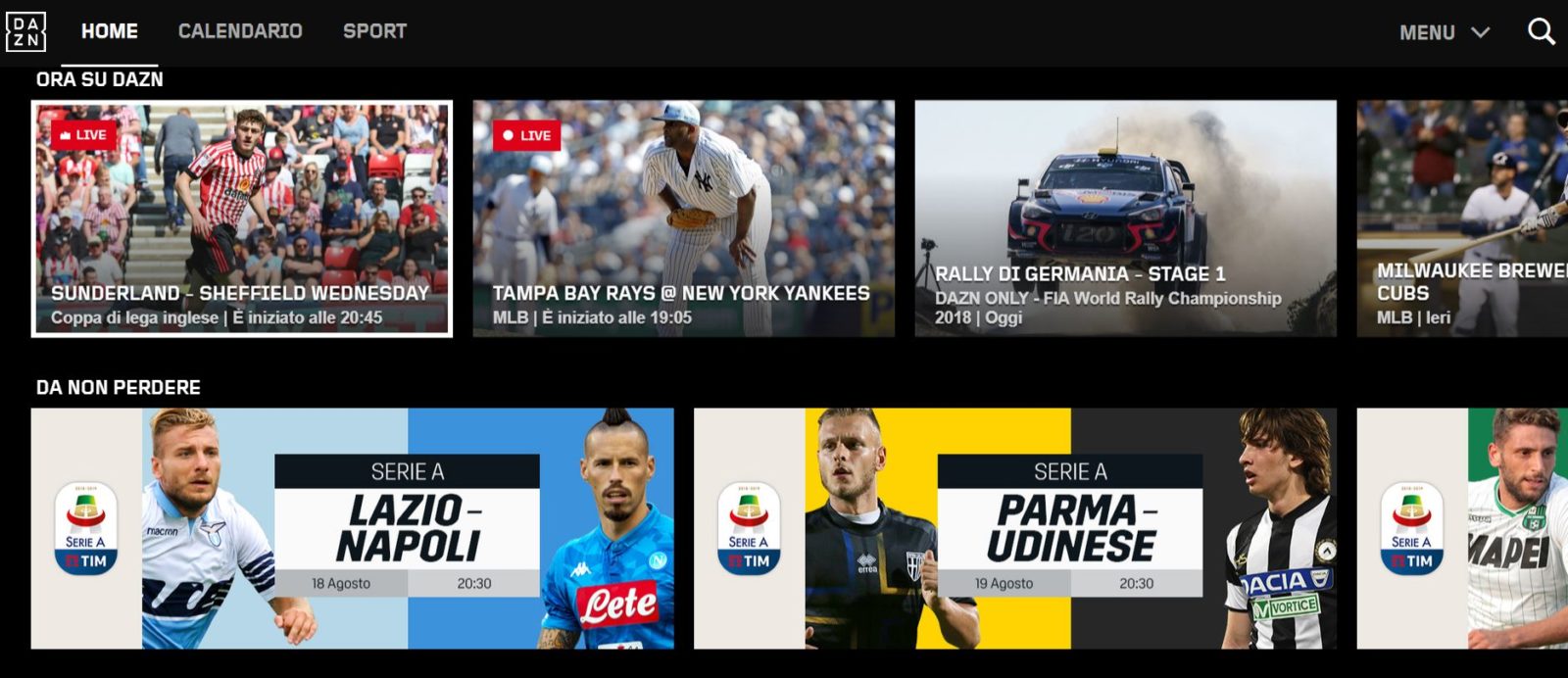 Come Funziona DAZN E Come Vedere Tutto Il Calcio In Streaming O In TV ...