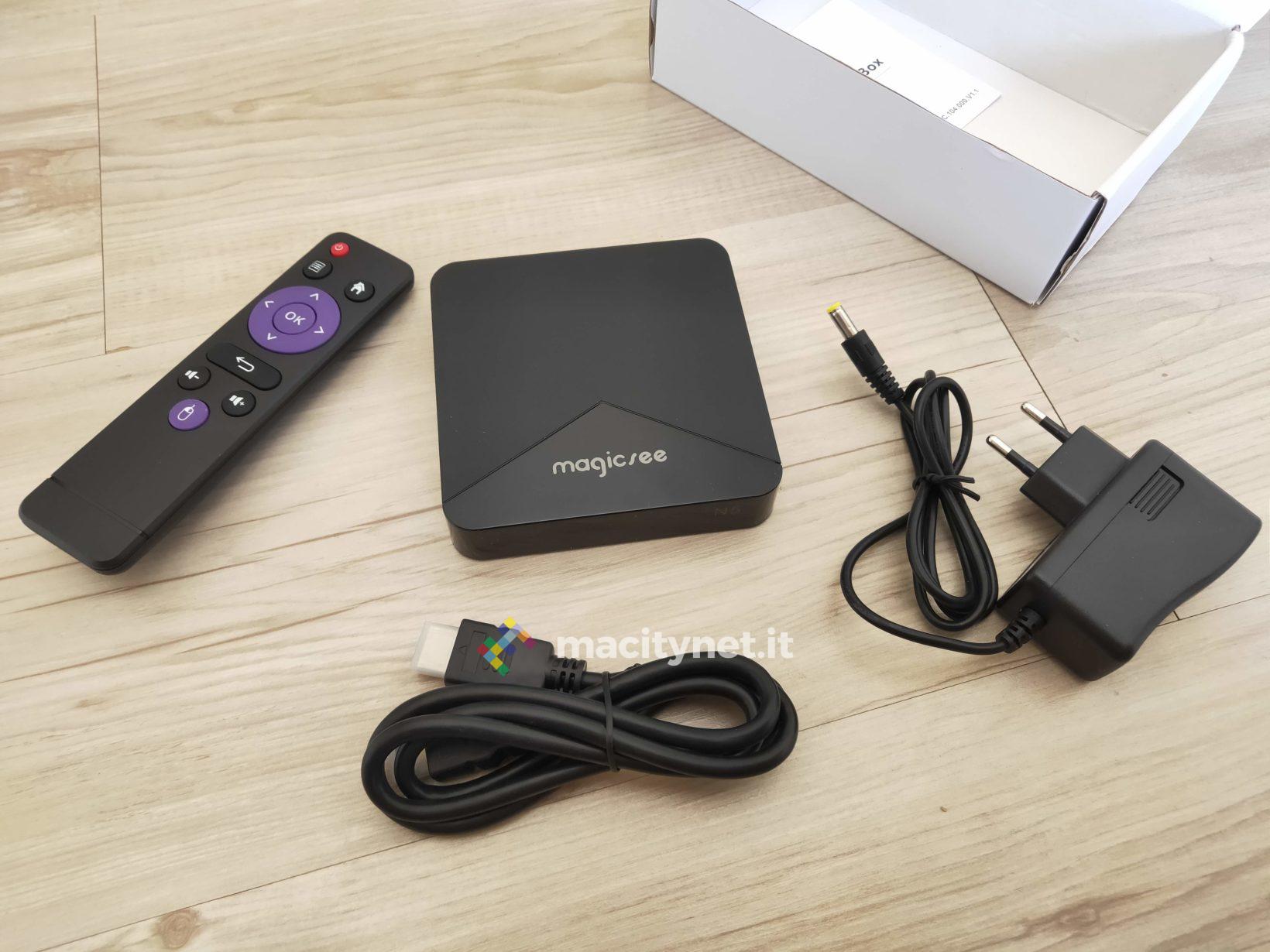 Recensione MAGICSEE N5, il TV box che si crede una Android TV