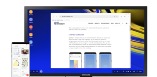 Galaxy Note 9 elimina il dock dalla modalità desktop DeX