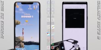 Test di velocità iPhone XS Max contro Galaxy Note 9, il video