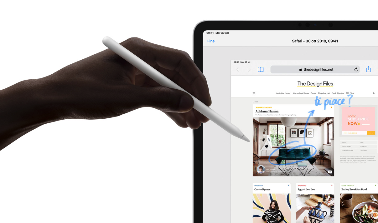 Matita penna stilo attiva 1a generazione per Apple iPad iPhone