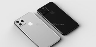 Rendering degli iPhone XS del 2019