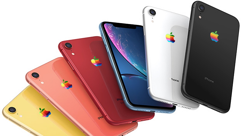 Apple vuole riproporre il logo con la mela colorata su alcuni prodotti?