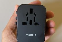 Recensione Maxcio Travel Adapter, adattatore spine internazionali e caricabatterie USB