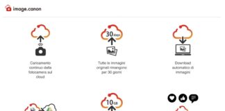 Dal Wi-Fi della fotocamera al cloud: con image.canon il servizio di archiviazione gratuito di Canon