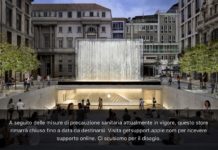 Apple chiude tutti gli Apple Store in Italia per coronavirus