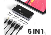 Hub per iPad, due porte USB-C, jack e HDMI 4K in sconto a 29,99 euro