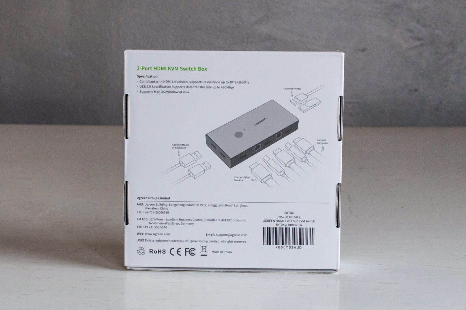 Recensione UGREEN KVM Switch HDMI 2 In 1 - Macitynet.it