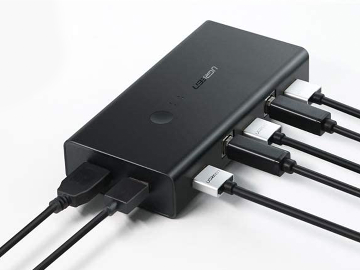 ugreen hdmi switch 2 in 1 out