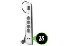 Ciabatta filtrata Belkin, 4 Schucko e due USB a solo 20 euro