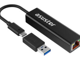 Asustor AS-U2.5G2 è un adattatore da USB-C a 2.5 Gigabit Ethernet