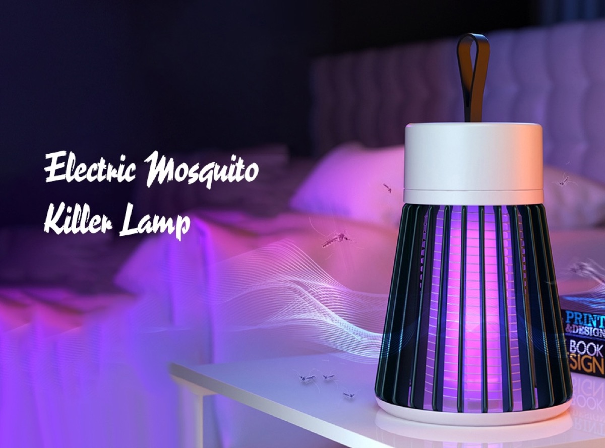 Solo 8 euro per la lampada anti zanzare con design moderno
