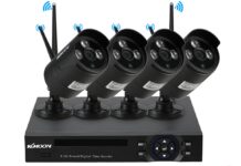 Kit KKmoon 4CH 1080P HD WiFi NVR IP Camera