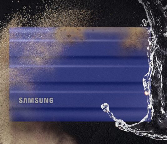 Samsung T7 Shield è l’SSD resistente a polvere e acqua