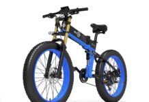 Bezior X Plus Electric Mountain Folding Bike