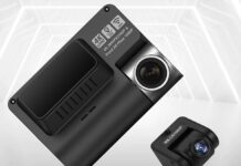 La Dash Cam 4K con doppia visuale a 70 euro spedita