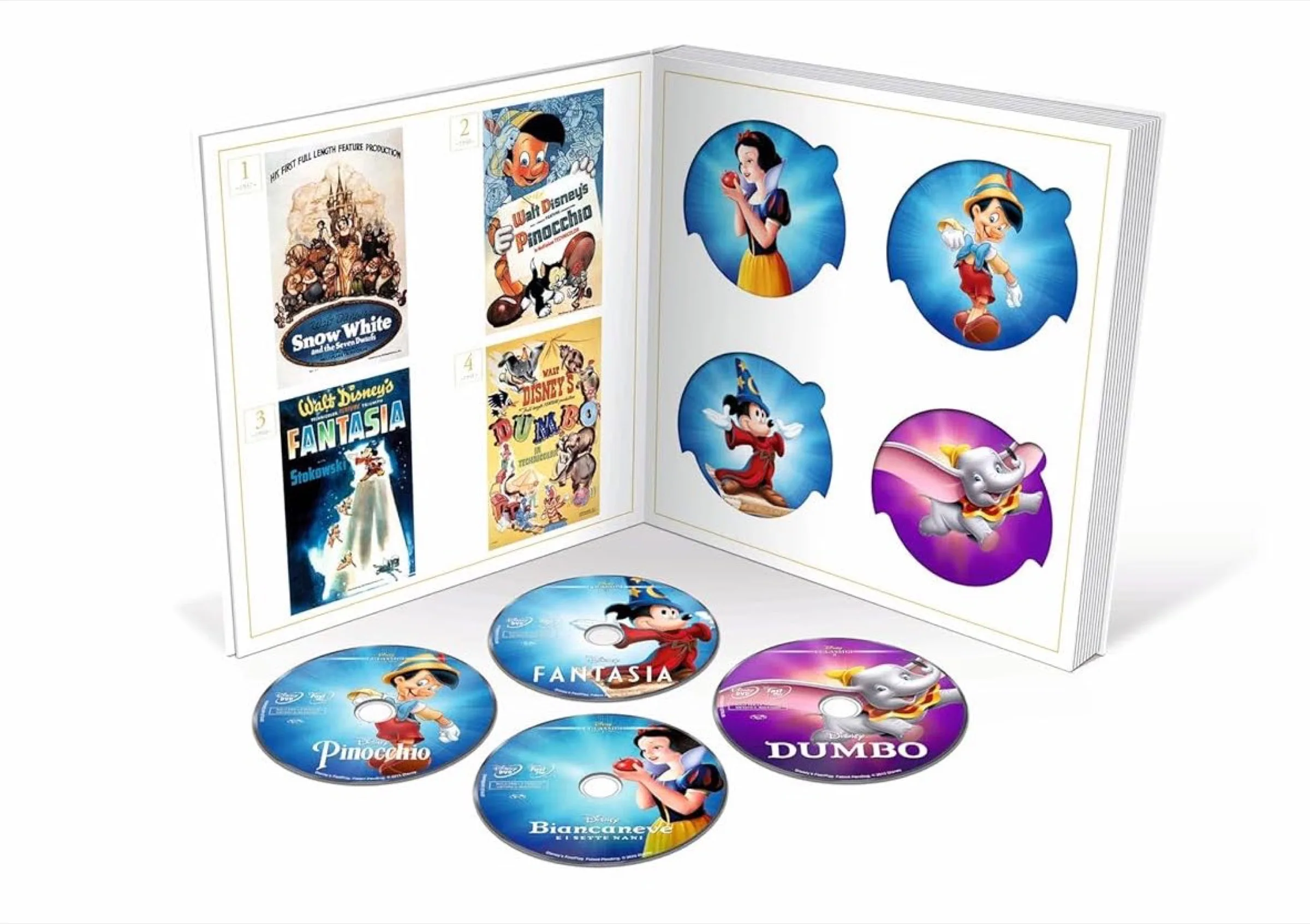 Edizione del collezionista, tutti i classici Disney nel cofanetto DVD o Blu-Ray definitivo - macitynet.it