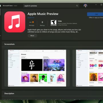 Le beta di nuove app Apple per Windows sul Microsoft Store