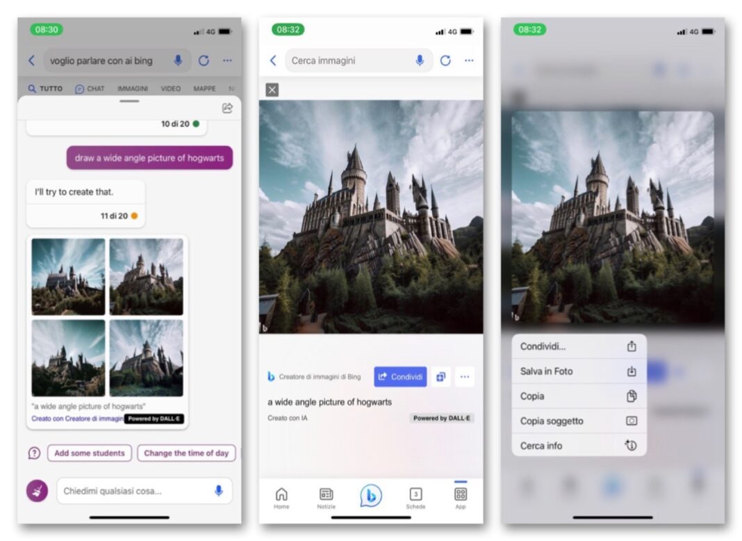 Bing AI, Come Usare Il Generatore Di Immagini Su IPhone E Android ...