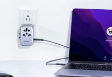 Coupon sconto su spina da viaggio con 4 USB-C, potenza fino a 65W solo 55,99€