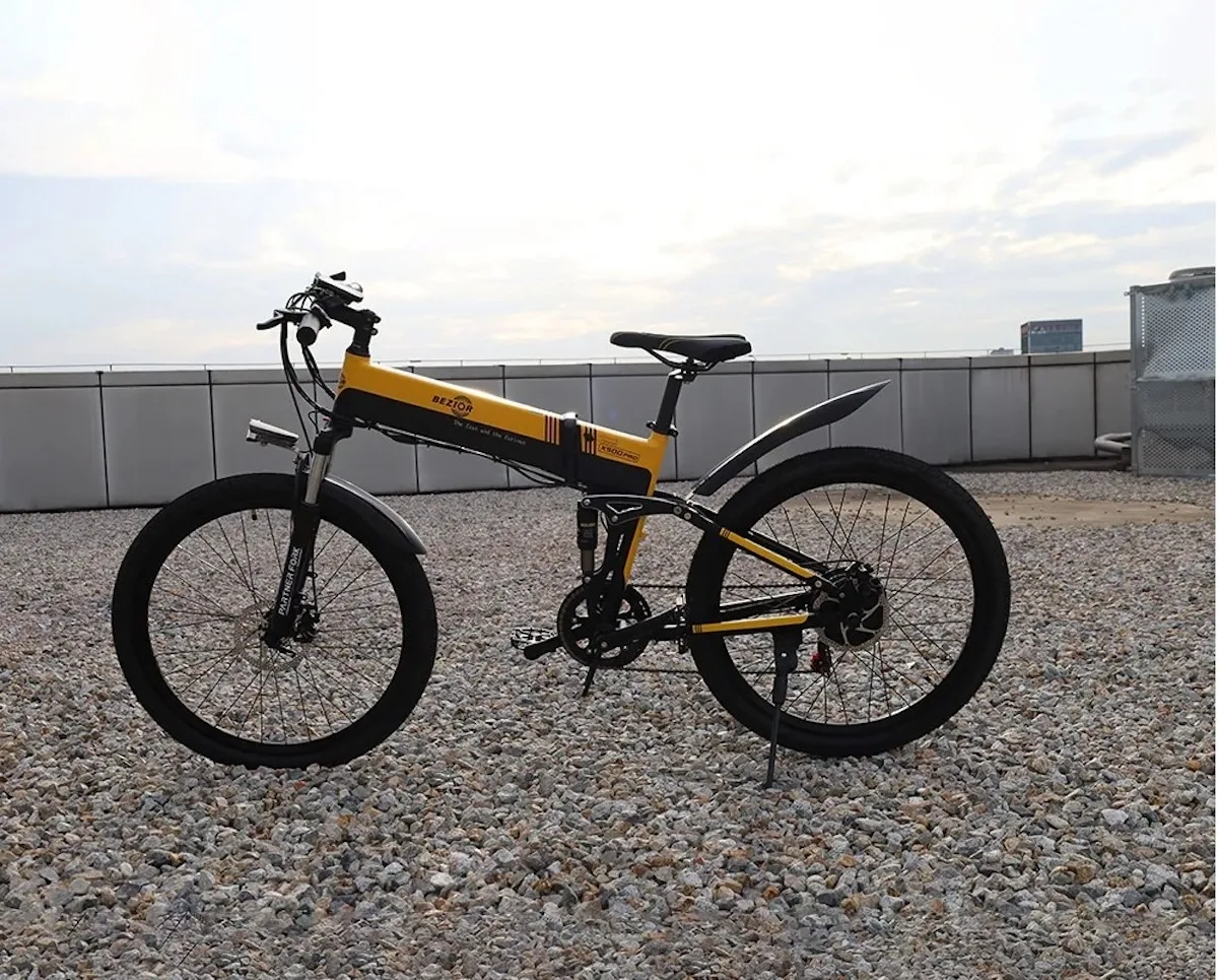 850 € per BEZIOR X500 PRO, mountain bike elettrica e pieghevole