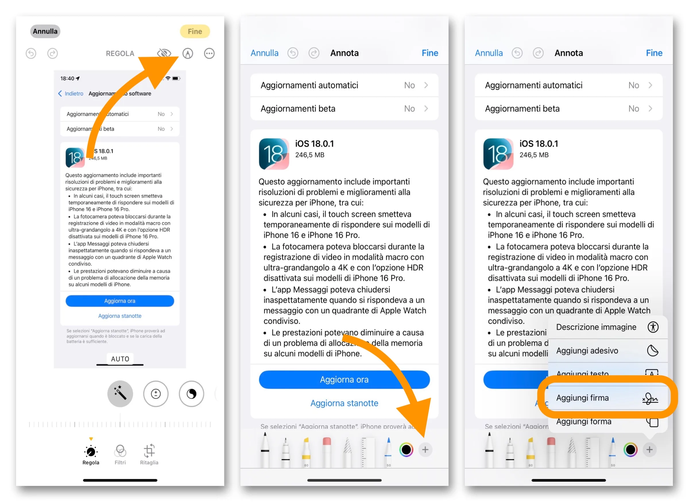 Come firmare i documenti su iPhone con iOS 17 - macitynet.it