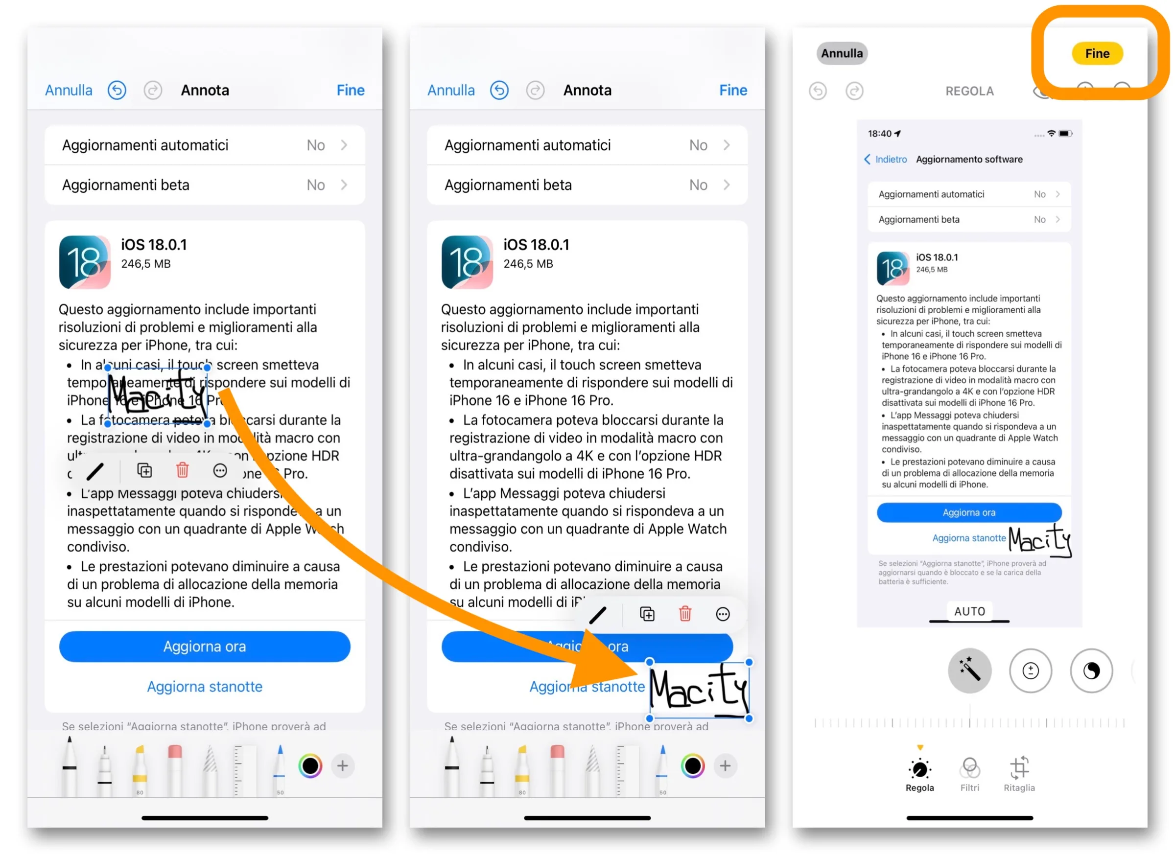 Come firmare i documenti su iPhone con iOS 17 - macitynet.it