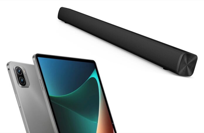 Tablet e soundbar Xiaomi in offerta a metà prezzo