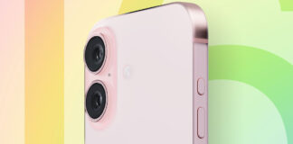 Apple testa design con sporgenza sottile per fotocamera iPhone 16 base