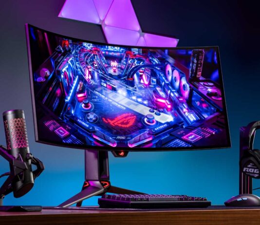 Asus ROG Swift PG34WCDM, monitor OLED 34" gaming con caratteristiche evolute