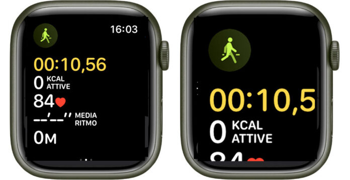 Come usare Apple Watch se vi allenate senza occhiali da vista