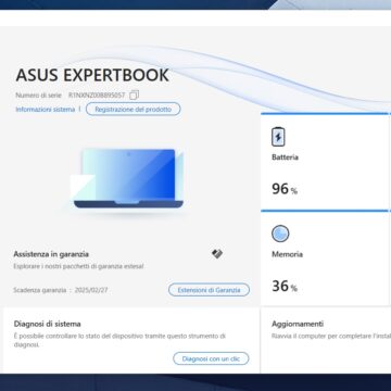 Recensione Notebook Asus ExpertBook B5602