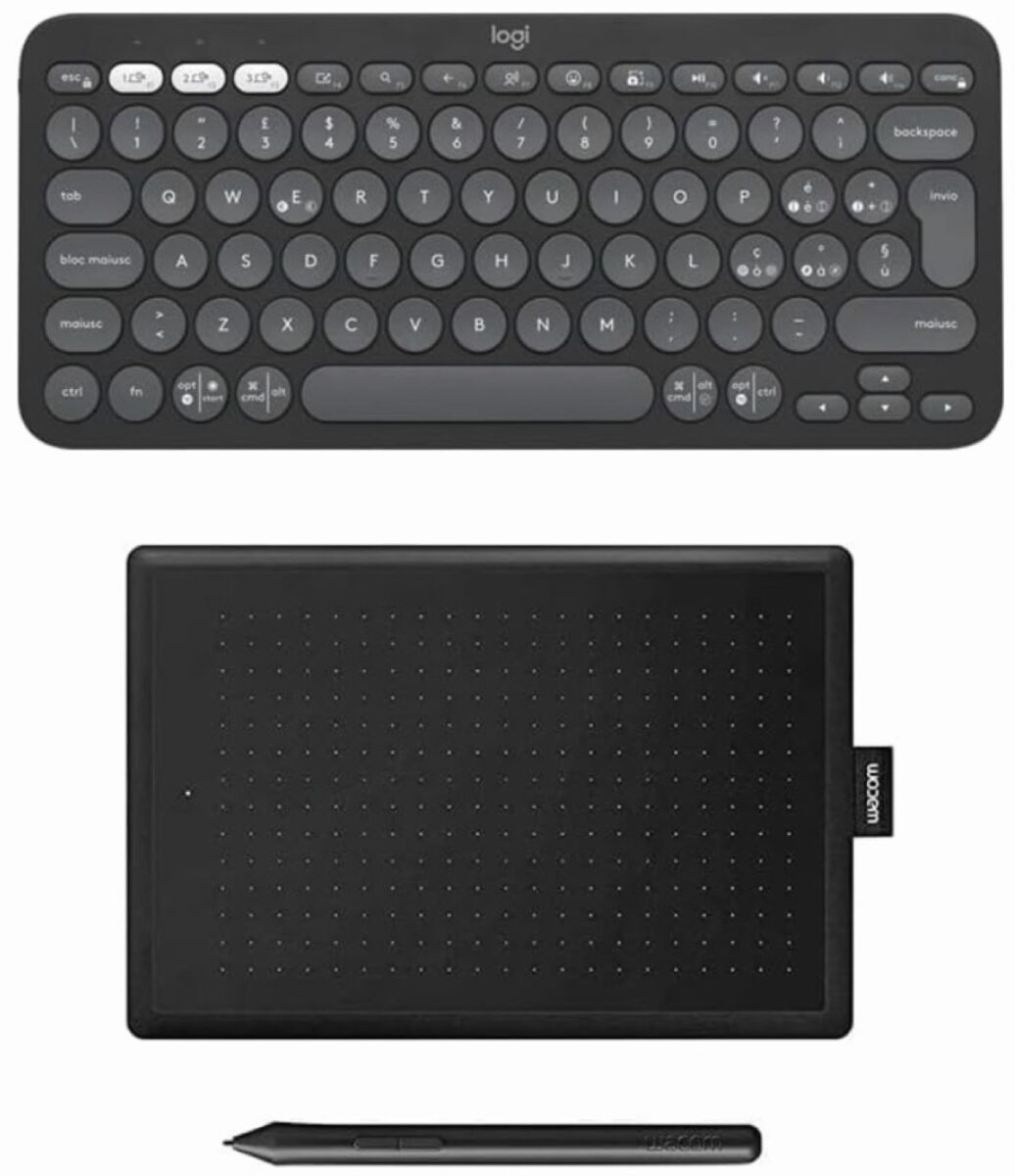 Da Logitech e Wacom tre bundle per produttività e creatività in sconto