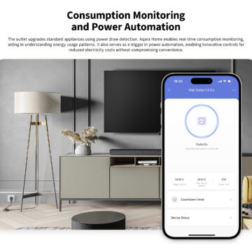 Aqara, sul mercato europeo la presa a muro smart H2 EU