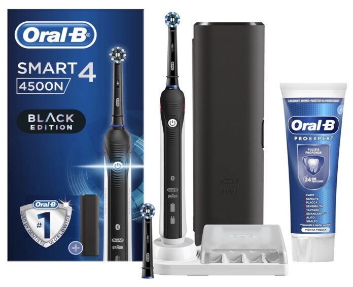 Offerta a tempo, spazzolino digitale Oral-B Smart 4 4500 a 49,99 € - macitynet.it