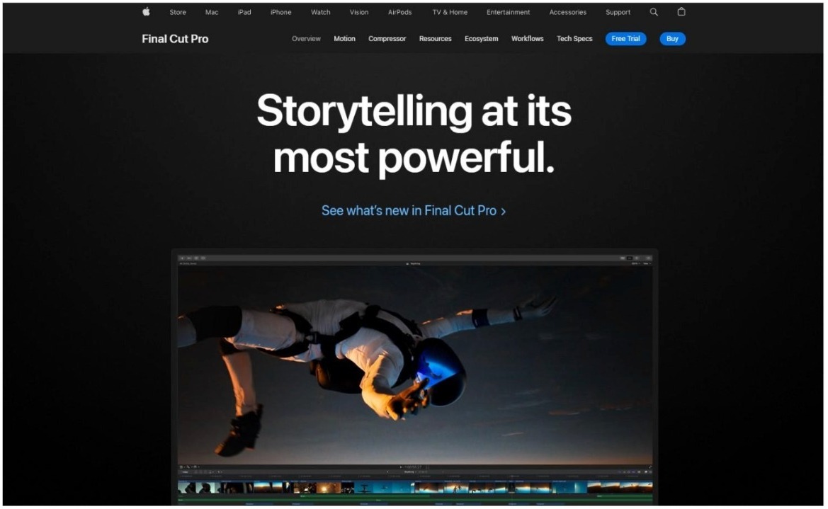 I migliori programmi per editing video Mac