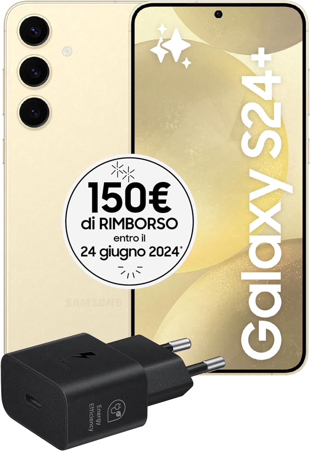 Galaxy S24 Plus a 699 euro, grazie al cashback di 150 euro