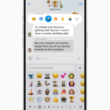 Genmoji, le nuove emoji che si possono creare con iOS 18