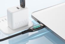 BlitzWolf BW-TC23, il cavo USB-C da 100 Watt con schermo incorporato