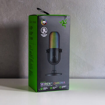 Recensione Razer Seiren V3 Chroma, straordinario microfono da streaming per chi gioca e non solo