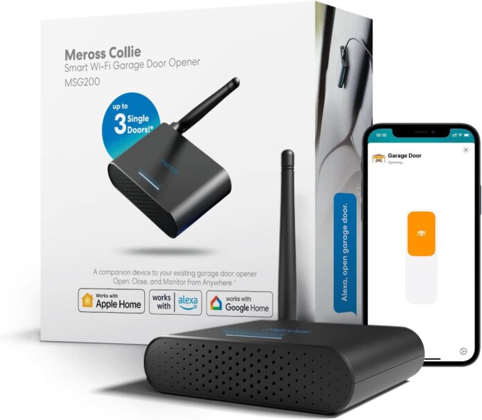 Arriva l'apri garage WiFi smart di Meross su Amazon