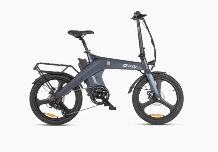 DYU T1, bici elettrica con sensore di coppia a 749 € con codice