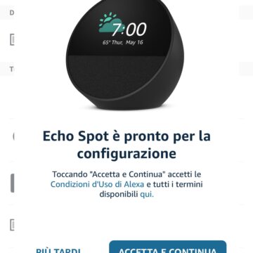 Recensione Amazon Echo Spot generazione 3, la super sveglia smart