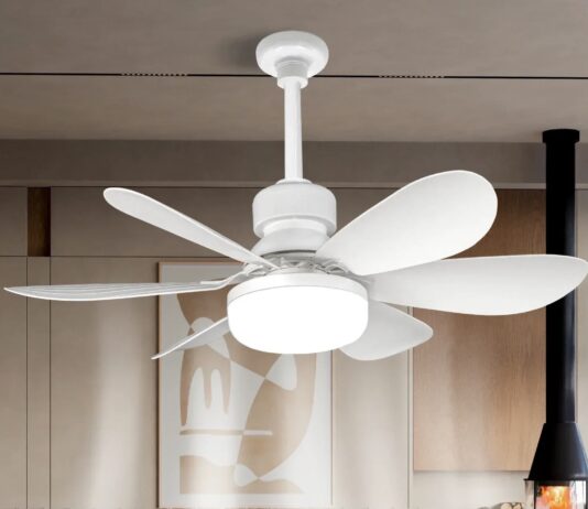 Il ventilatore da soffitto che si avvita come una lampadina a soli 20 €