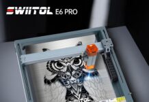 Swiitol E6 Pro 6W l'incisore laser di precisione per iniziare, solo 149 euro con sconto